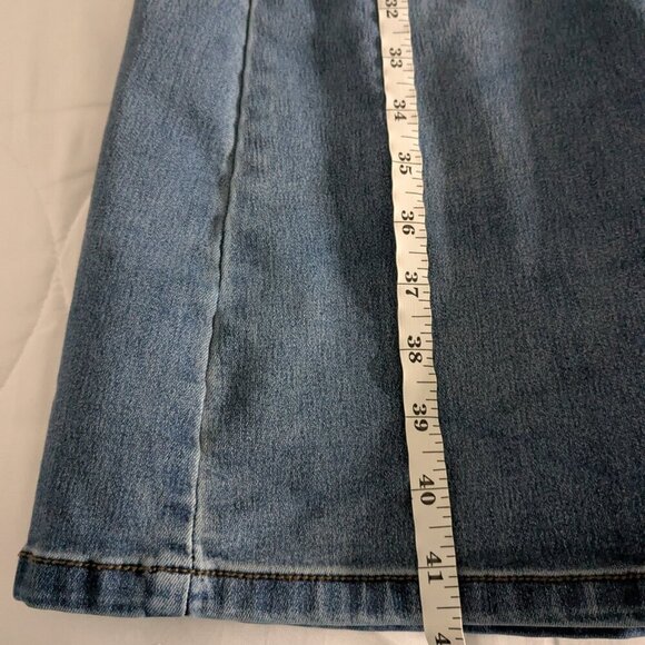 Free People Penny Pull-on Flare Jeans Women's Size 29 Medium Wash Denim - Picture 15 of 16